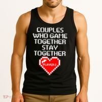 Couples Who Game Together Stay Together Tank Top thumb 3