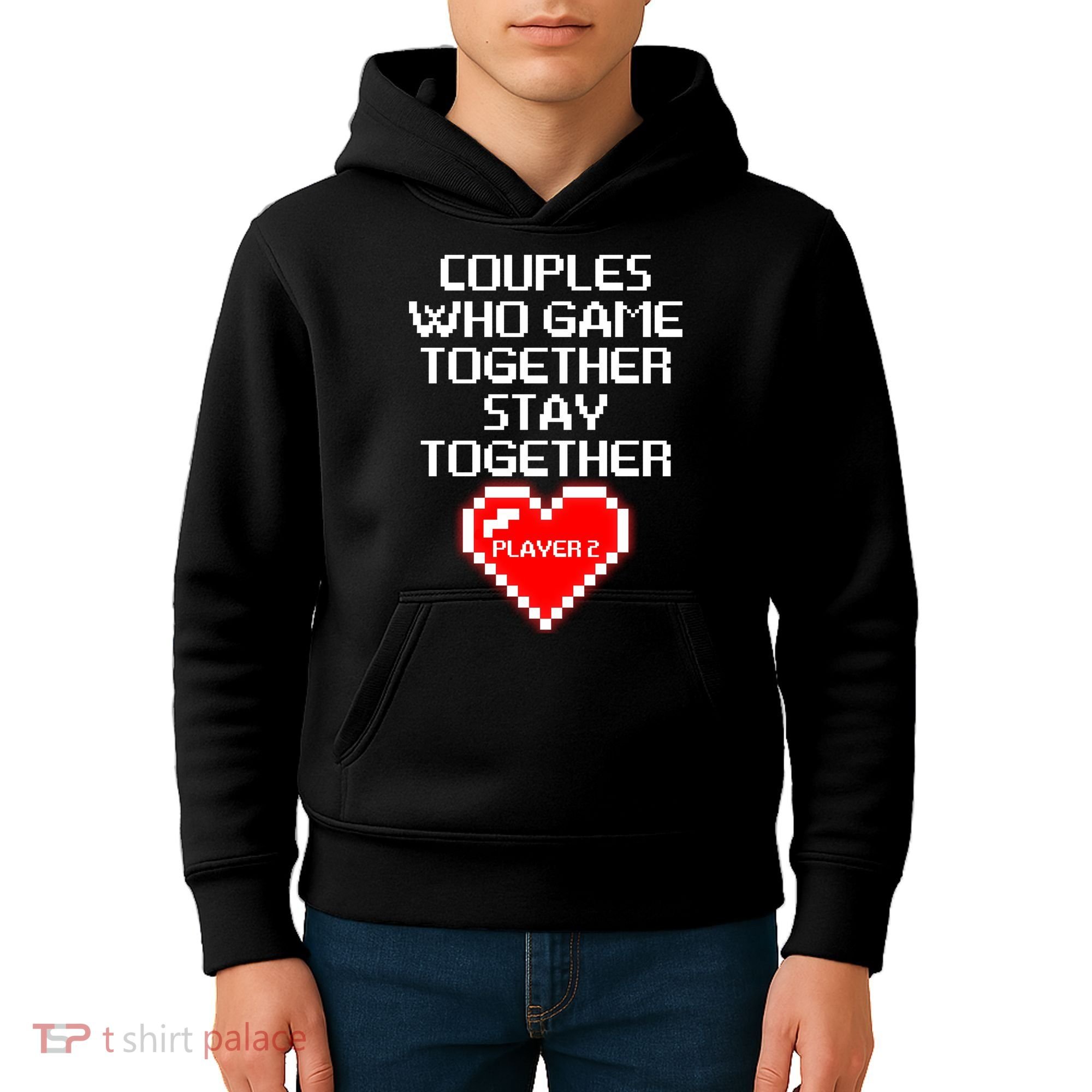 Couples Who Game Together Stay Together Kids Hoodie