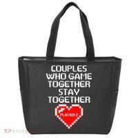 Couples Who Game Together Stay Together Tote Bag thumb 0