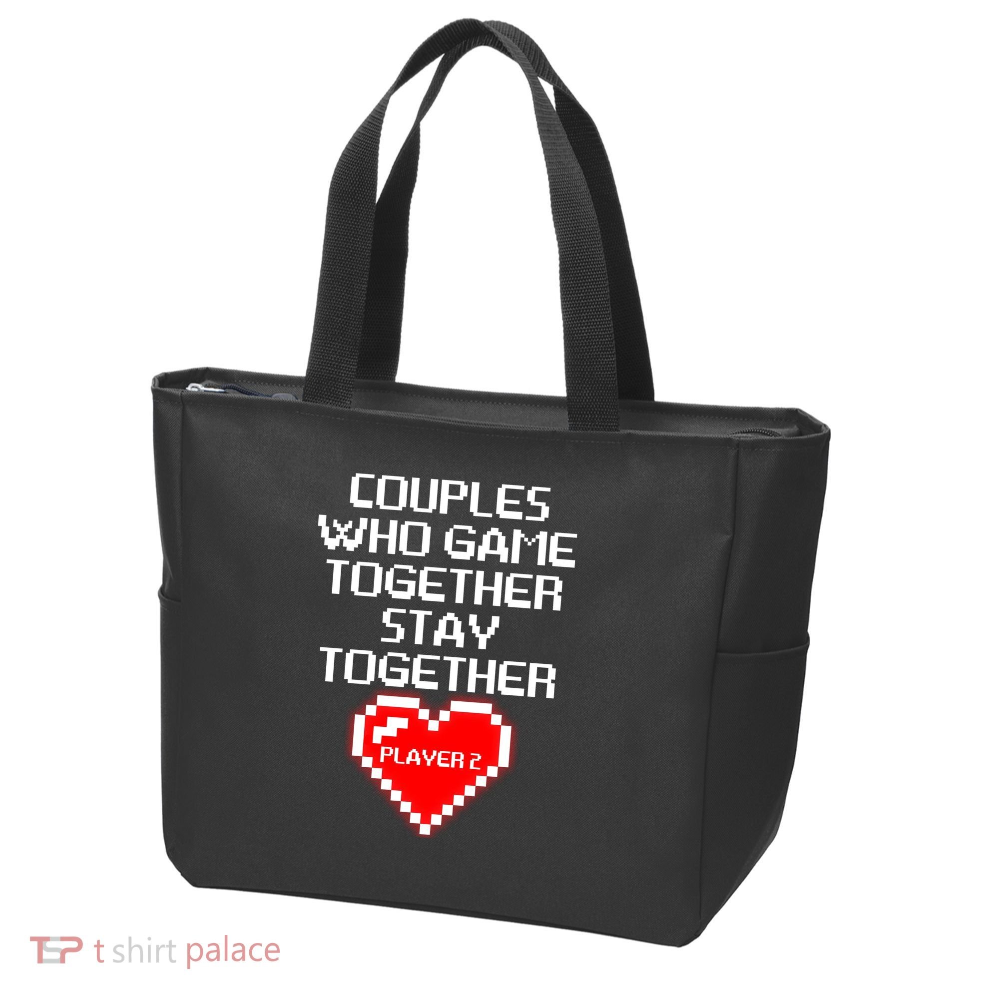 Couples Who Game Together Stay Together Tote Bag