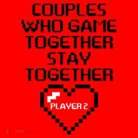 Couples Who Game Together Stay Together Santa Hat thumb 1
