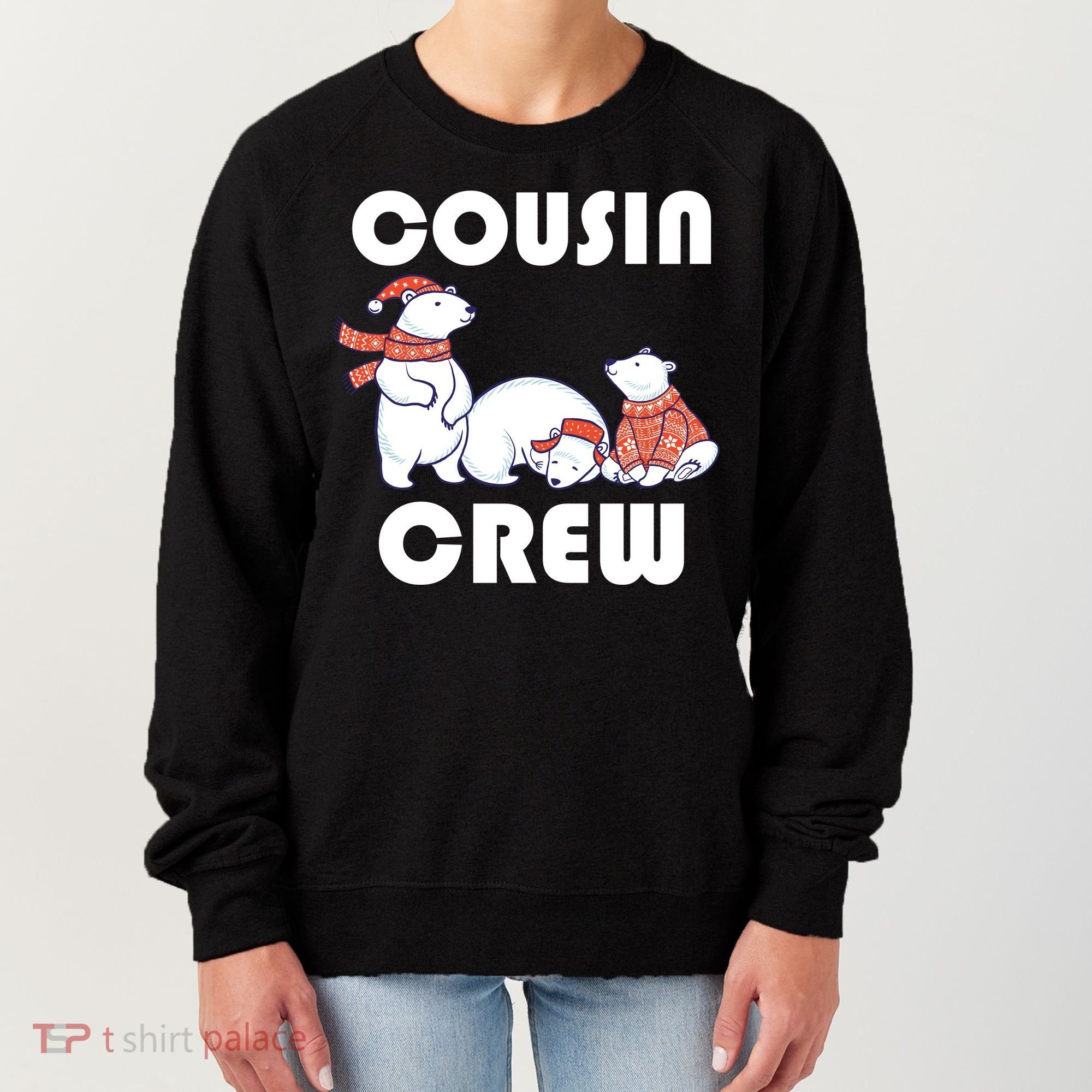Cousin Crew Cute Polar Bears Women's Sweatshirt