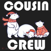 Cousin Crew Cute Polar Bears Women's Sweatshirt thumb 2