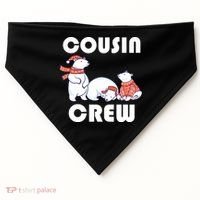 Cousin Crew Cute Polar Bears USA-Made Doggie Bandana thumb 0