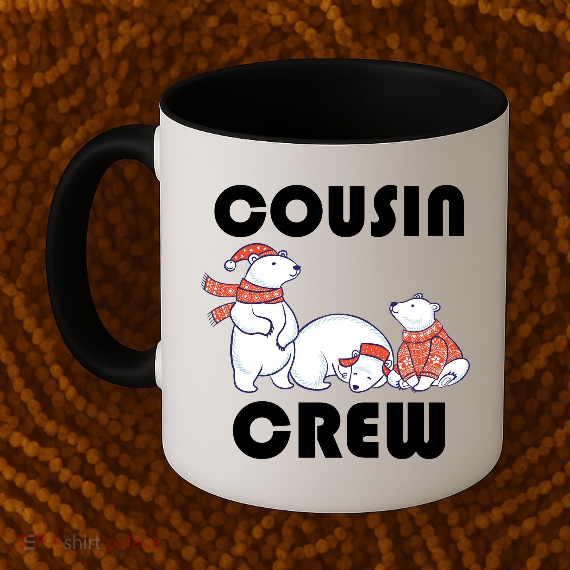 Cousin Crew Cute Polar Bears Coffee Mug