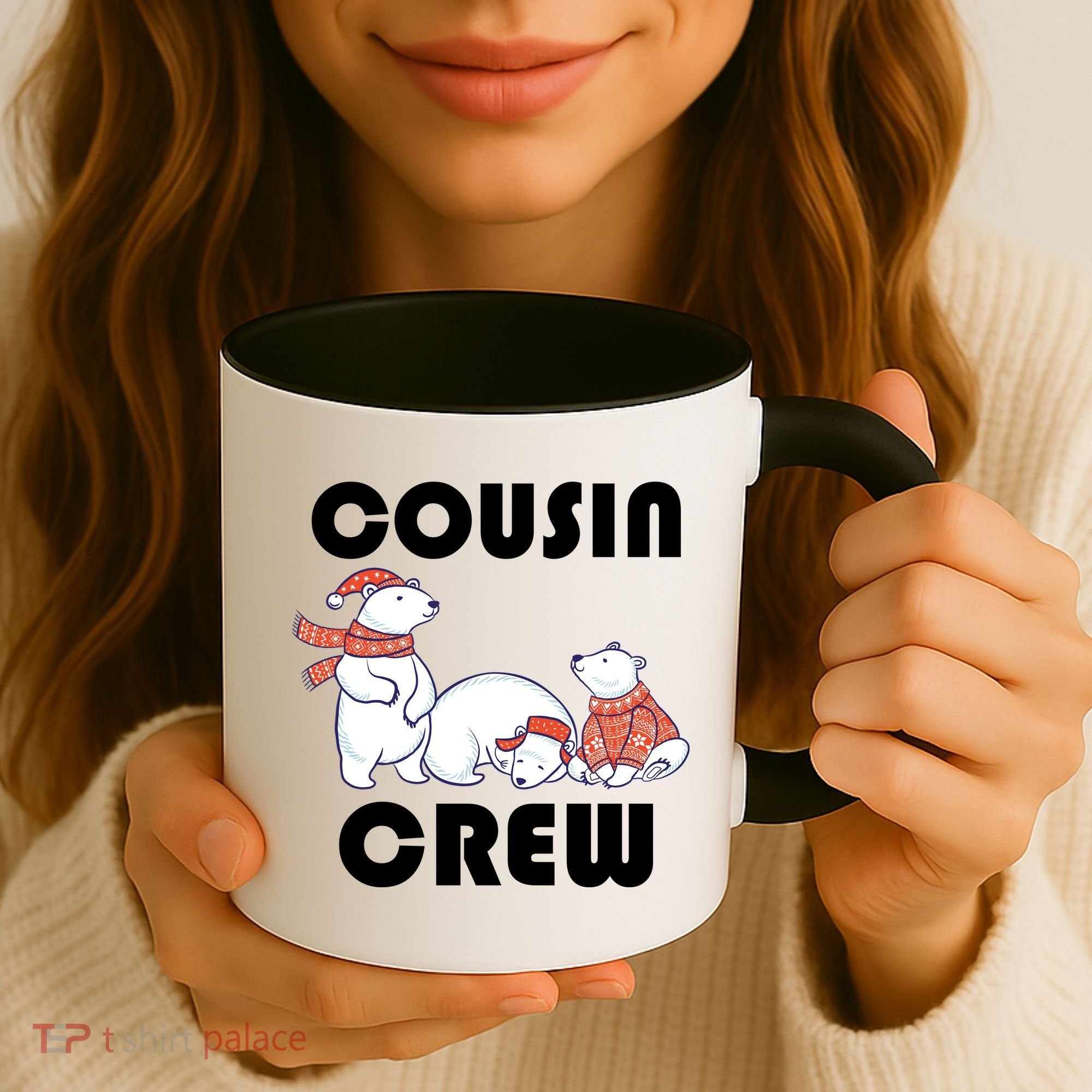Cousin Crew Cute Polar Bears Coffee Mug