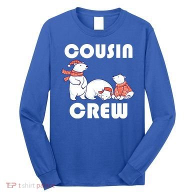 Cousin Crew Cute Polar Bears Long Sleeve Shirt