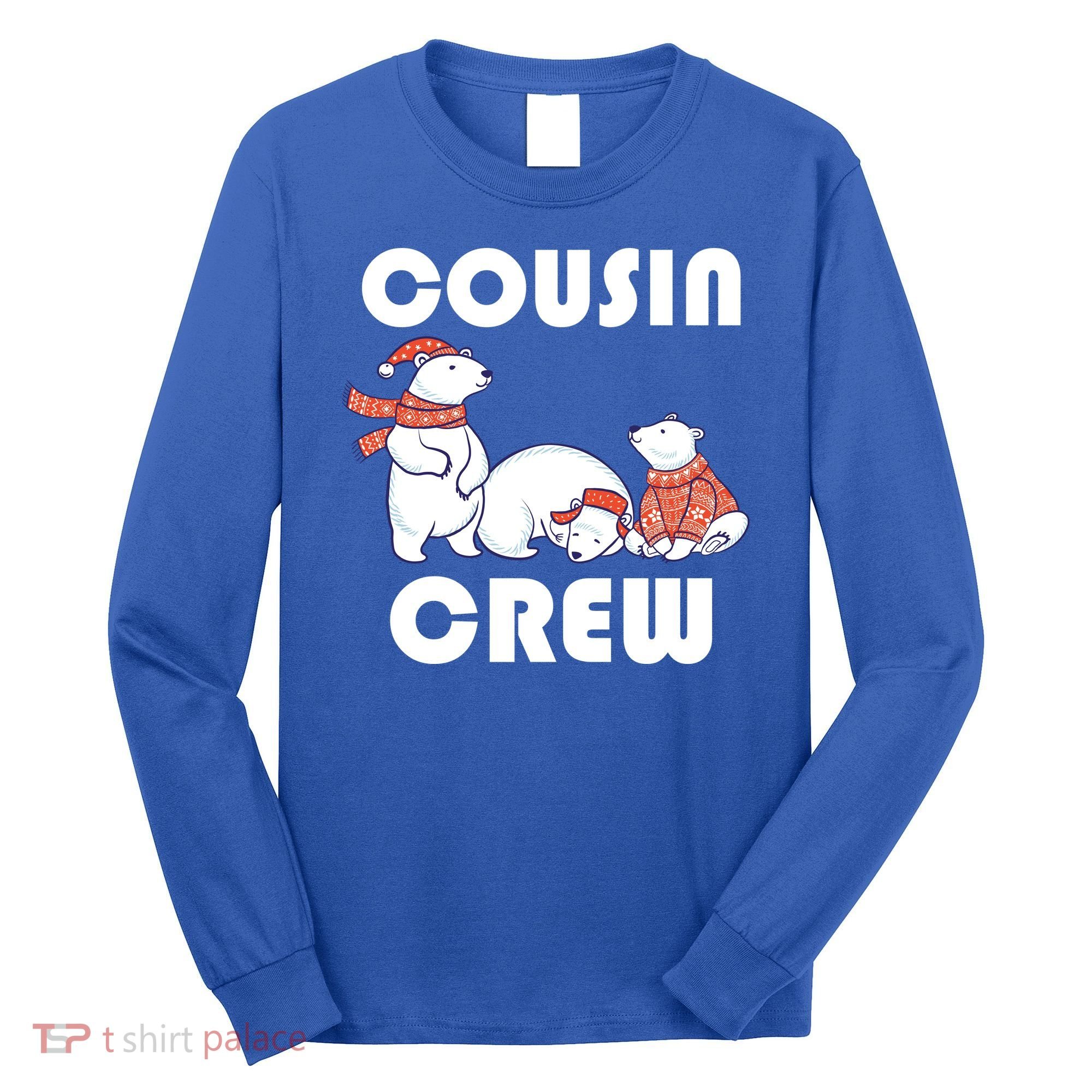 Cousin Crew Cute Polar Bears Long Sleeve Shirt
