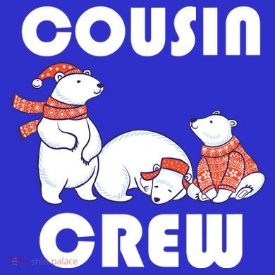 Cousin Crew Cute Polar Bears Polo