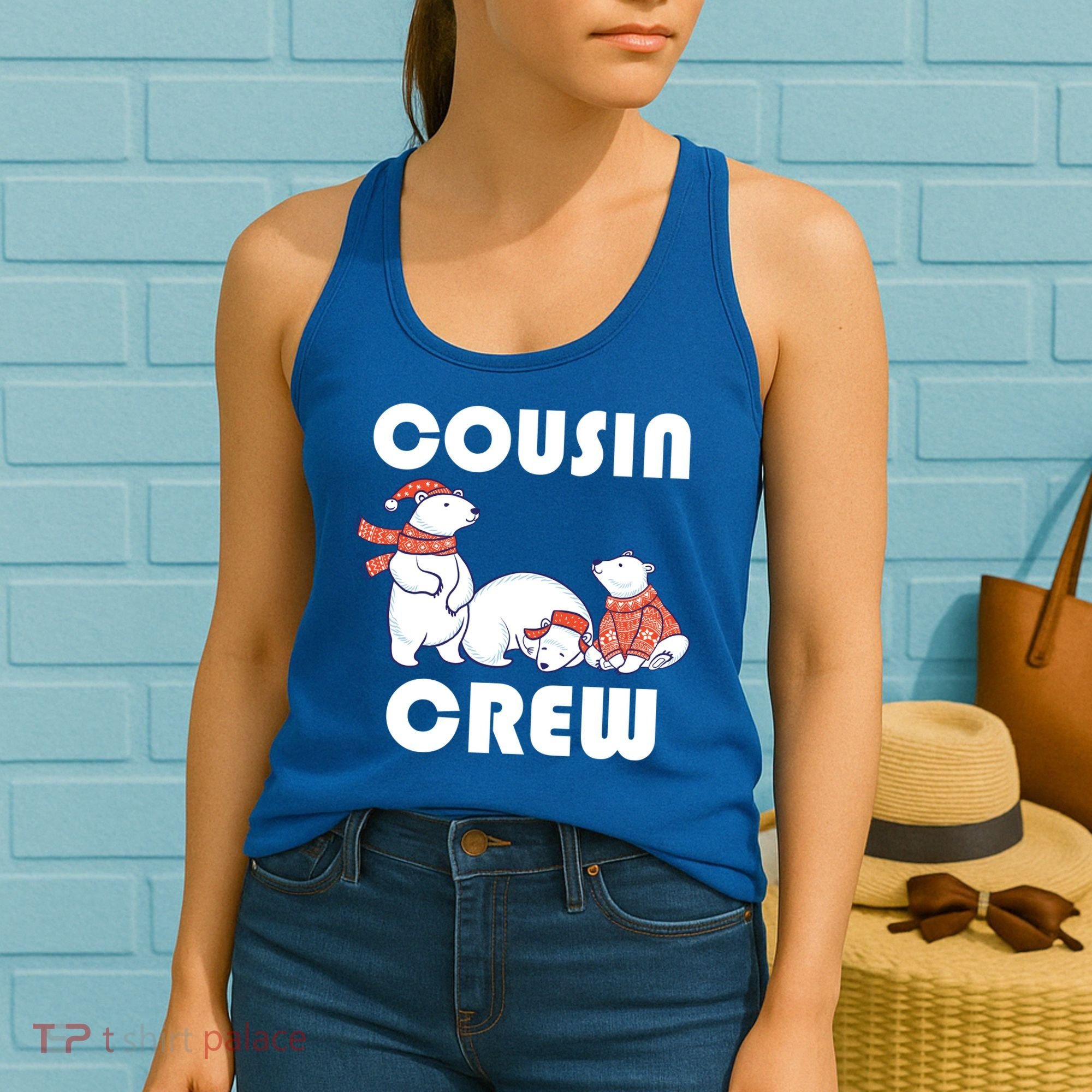 Cousin Crew Cute Polar Bears Women's Tank Top