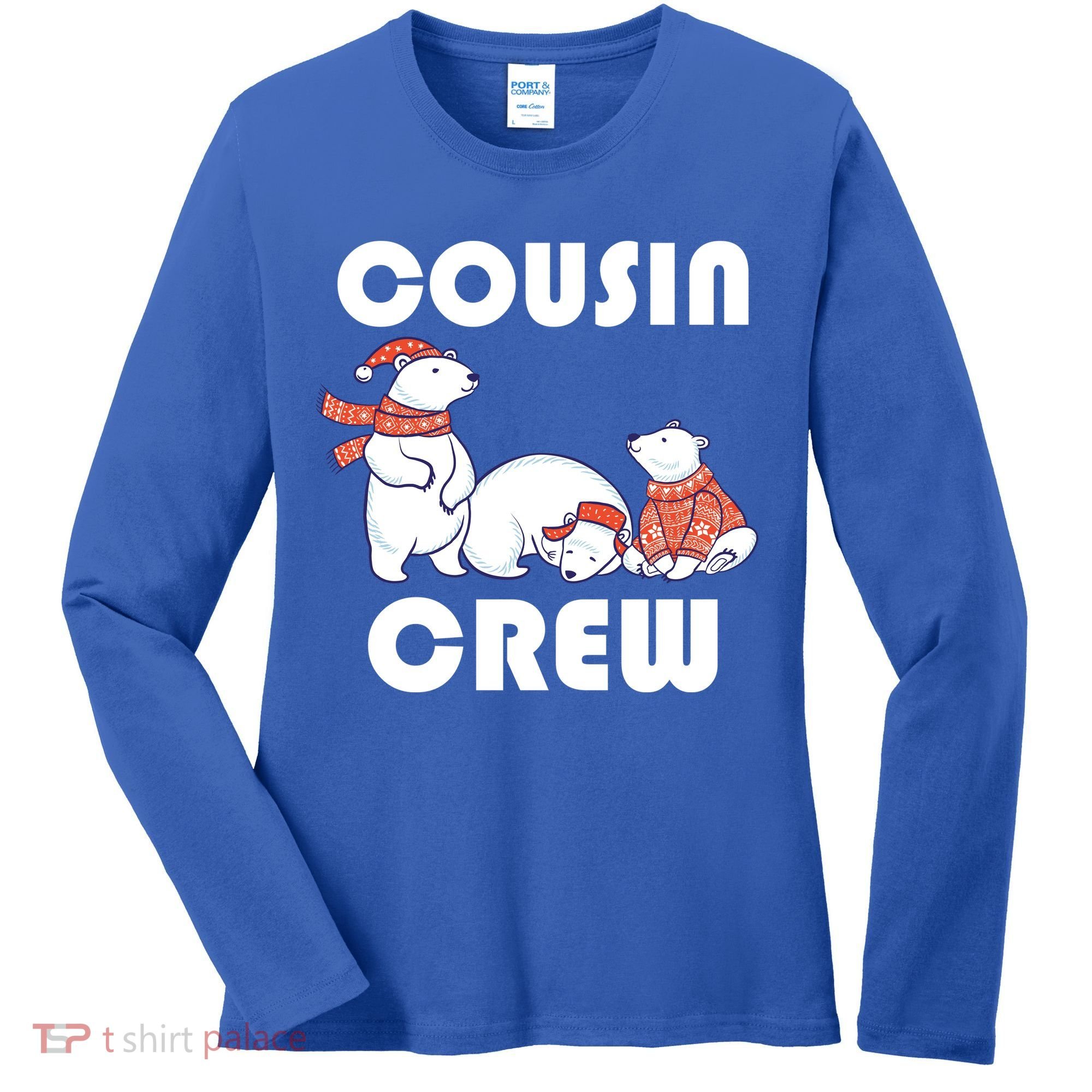 Cousin Crew Cute Polar Bears Women's Long Sleeve Shirt