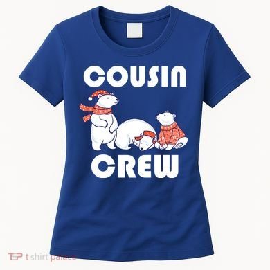 Cousin Crew Cute Polar Bears Women's T-Shirt