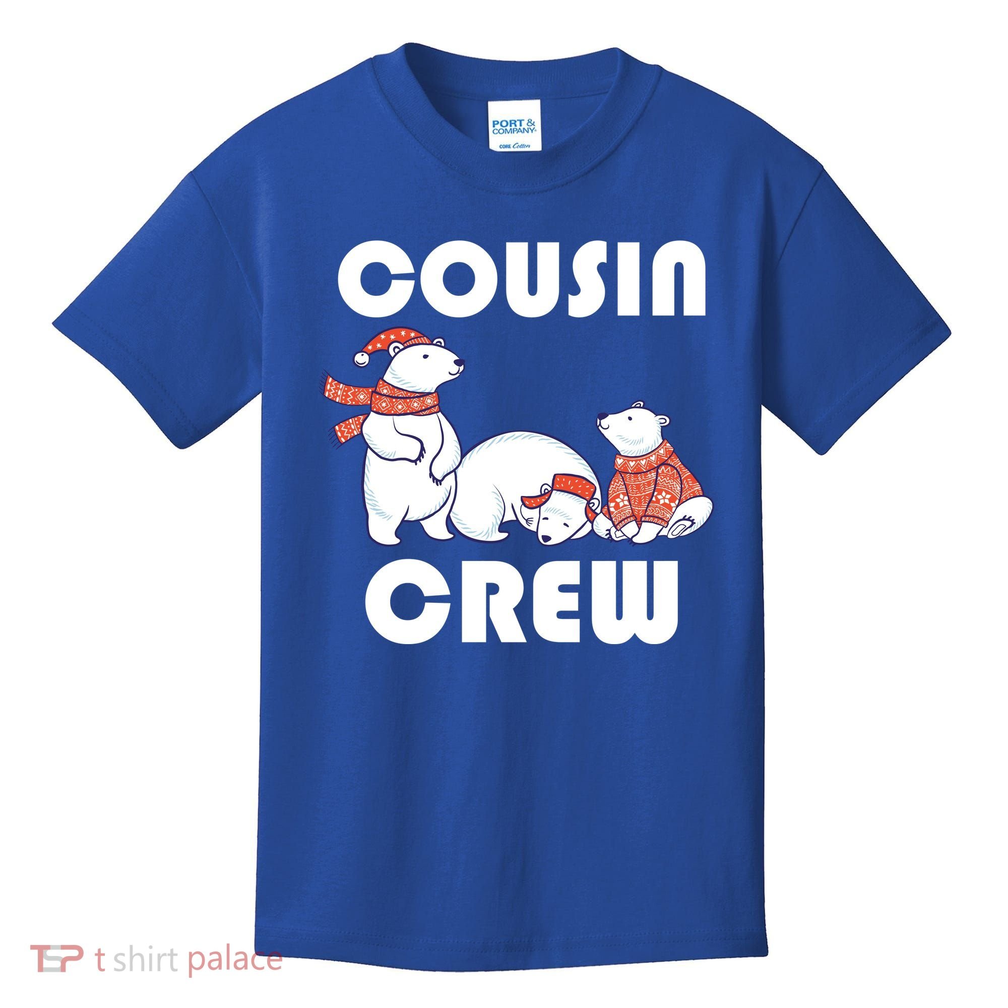 Cousin Crew Cute Polar Bears Kids T-Shirt