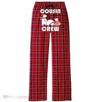 Cousin Crew Cute Polar Bears Women's Flannel Plaid Pajama Pants thumb 0