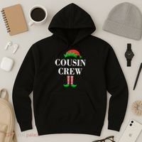 Cousin Crew Elf Family Matching Christmas Hoodie thumb 3