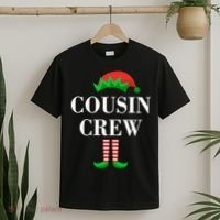 Cousin Crew Elf Family Matching Christmas T-Shirt thumb 2