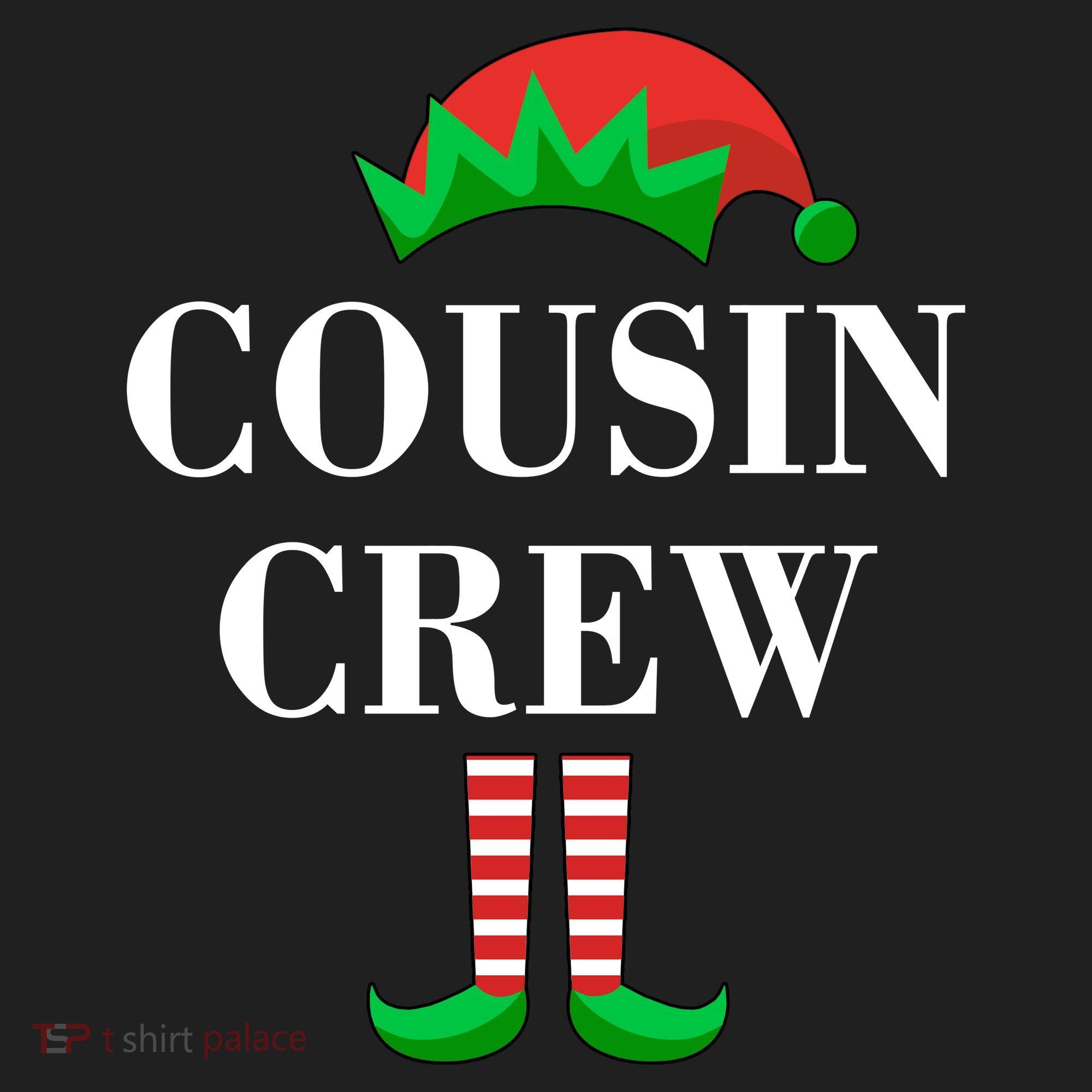 Cousin Crew Elf Family Matching Christmas Beanie