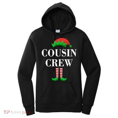 Cousin Crew Elf Family Matching Christmas Women's Hoodie