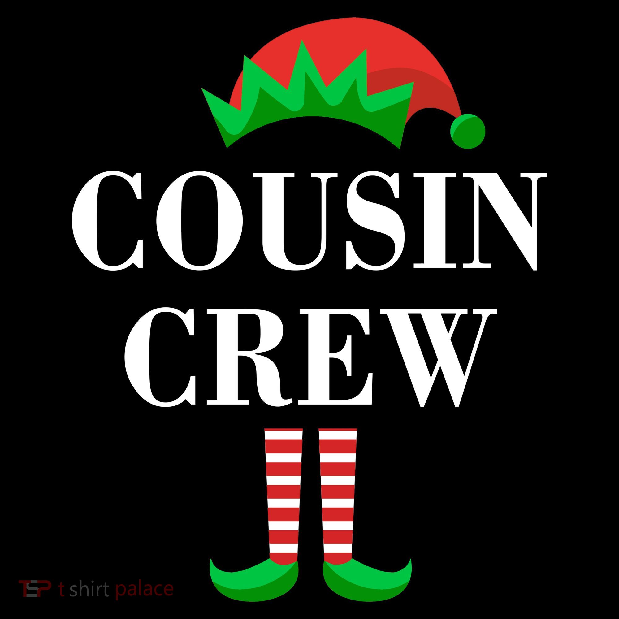 Cousin Crew Elf Family Matching Christmas Women's Hoodie