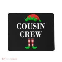Cousin Crew Elf Family Matching Christmas Mousepad thumb 0