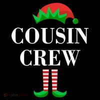 Cousin Crew Elf Family Matching Christmas Mousepad thumb 1