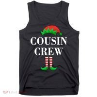 Cousin Crew Elf Family Matching Christmas Tank Top thumb 0