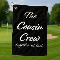 Cousin Crew Together At Last Golf Towel thumb 1