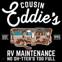 Cousin Eddie's RV Maintenance Shitters Too Full Women's Hoodie thumb 2