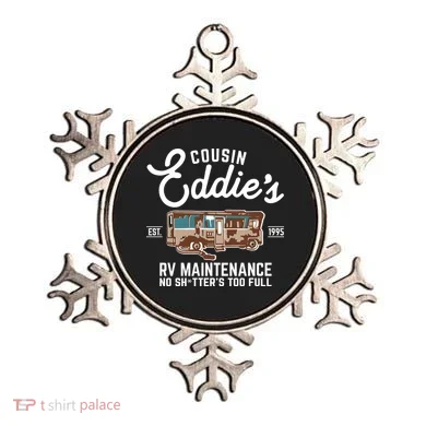 Cousin Eddie's RV Maintenance Shitters Too Full Ornament