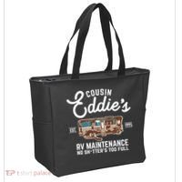 Cousin Eddie's RV Maintenance Shitters Too Full Tote Bag thumb 2