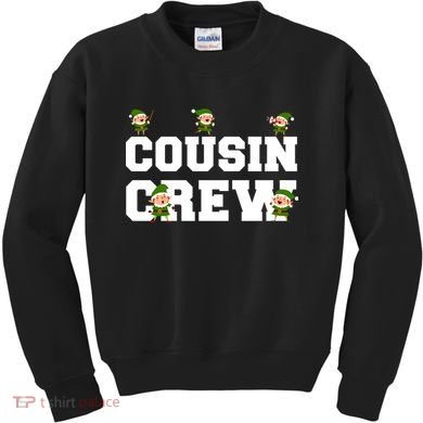 Cousin Elf Crew Kids Sweatshirt