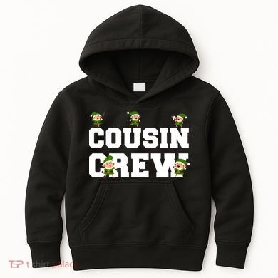 Cousin Elf Crew Kids Hoodie