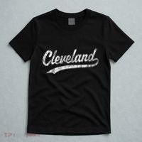 Cleveland Oh Vintage Baseball Sports Script T-Shirt thumb 5