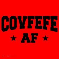 Covfefe AF Stars Santa Hat thumb 1