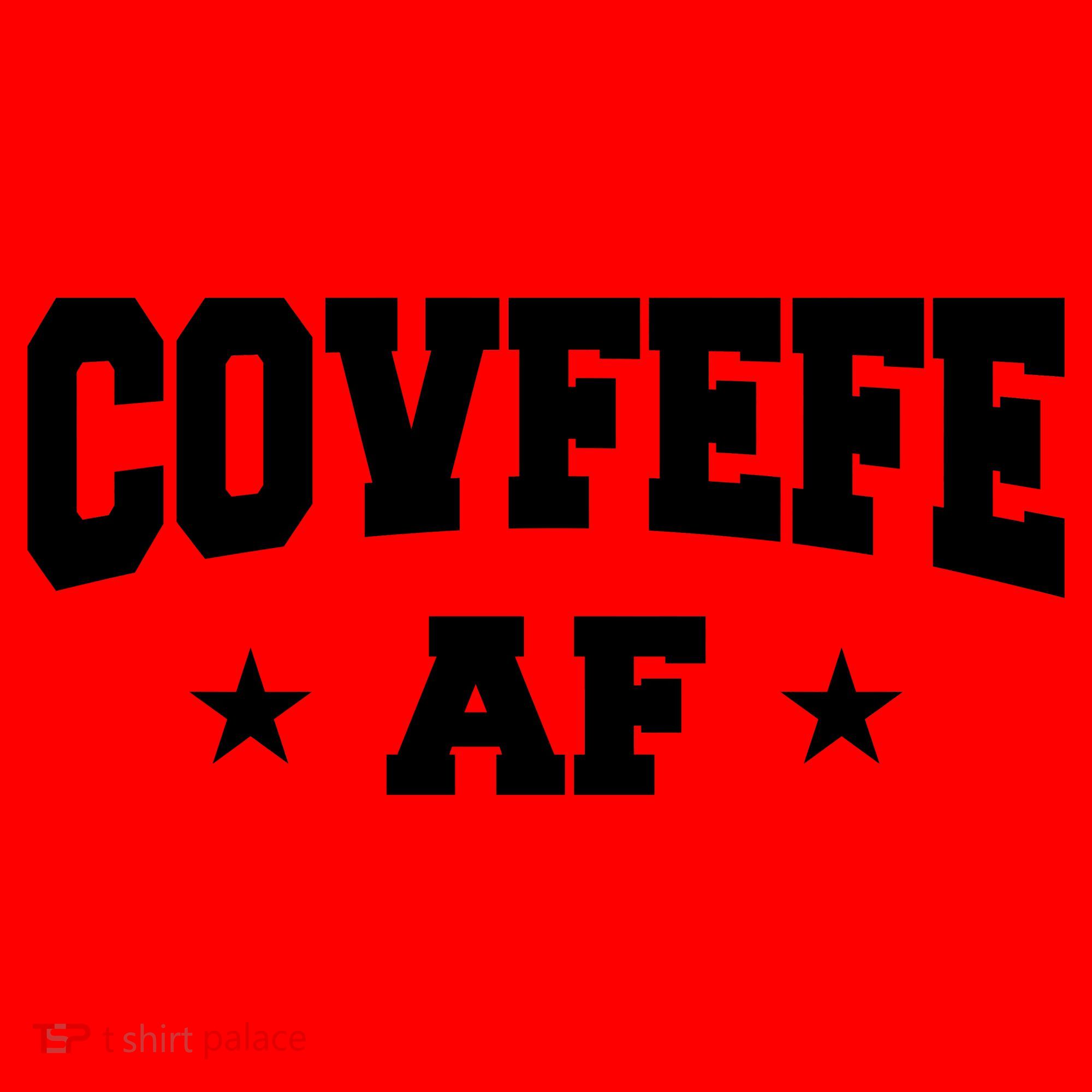 Covfefe AF Stars Santa Hat