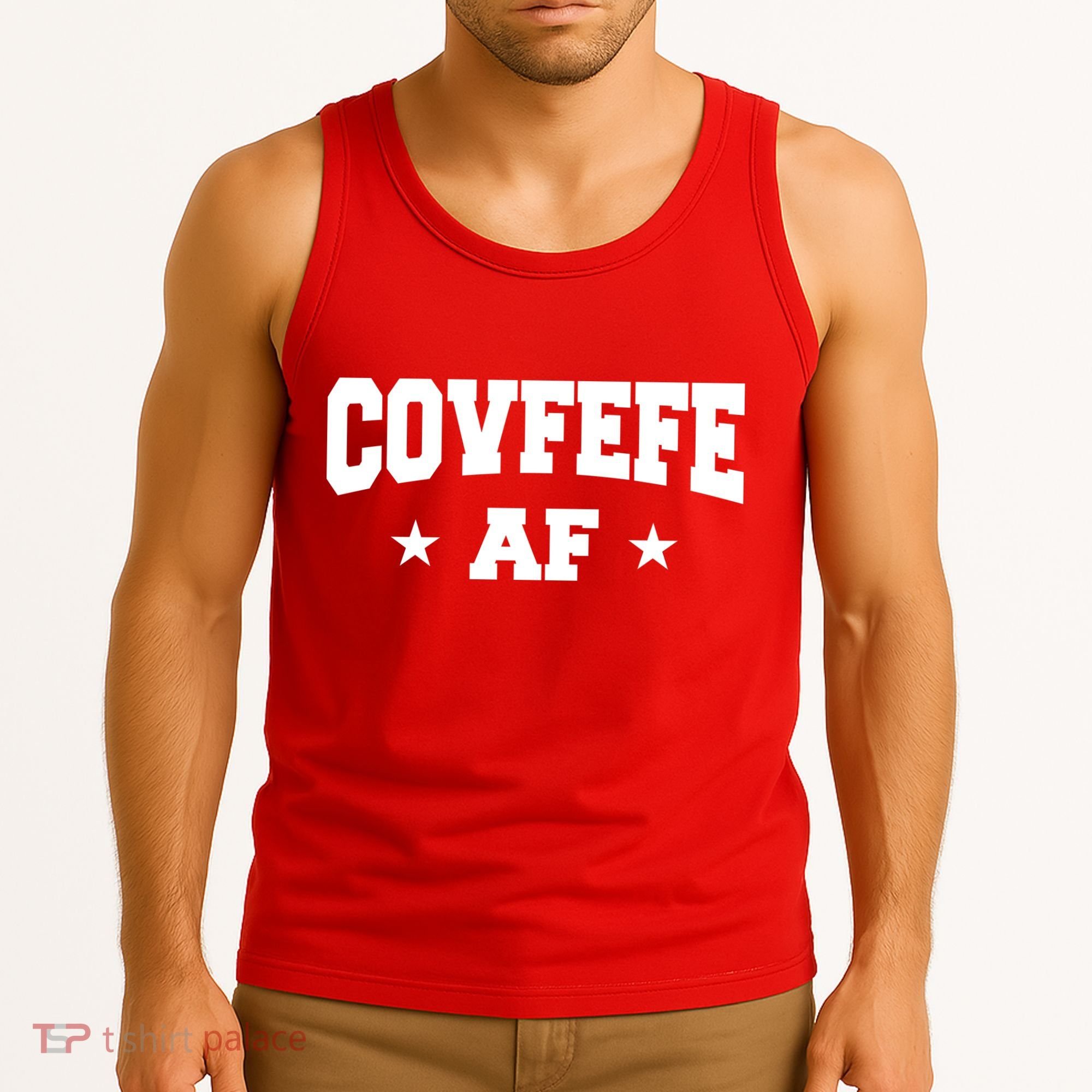 Covfefe AF Stars Tank Top
