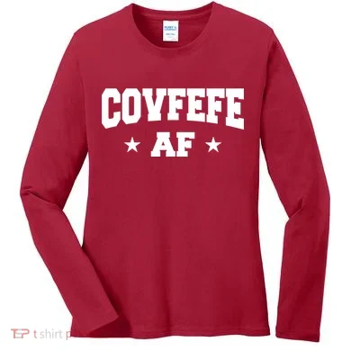 Covfefe AF Stars Women's Long Sleeve Shirt