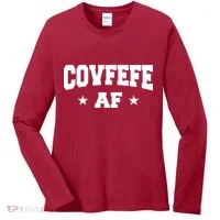 Covfefe AF Stars Women's Long Sleeve Shirt thumb 0