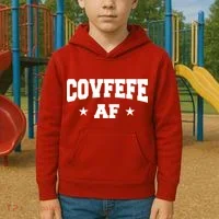 Covfefe AF Stars Kids Hoodie thumb 2