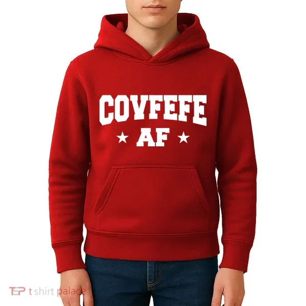 Covfefe AF Stars Kids Hoodie