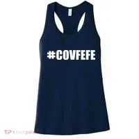 Covfefe #COVFEFE Hashtag Women's Tank Top thumb 0