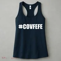 Covfefe #COVFEFE Hashtag Women's Tank Top thumb 3
