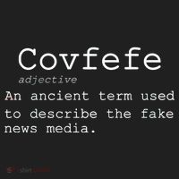 Covfefe Definition Adjective Ancient Term to DescriBe Fake News Hat thumb 2
