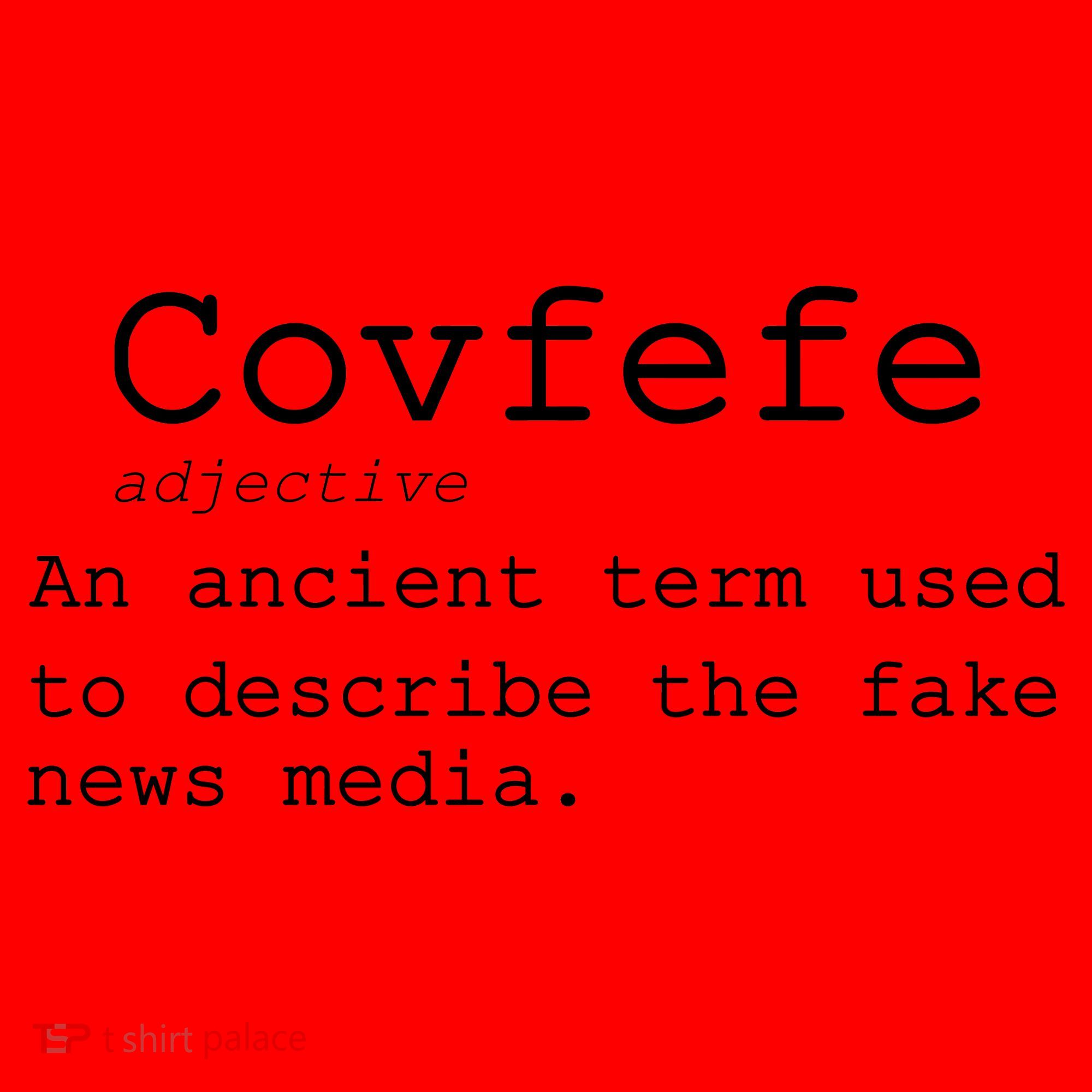 Covfefe Definition Adjective Ancient Term to DescriBe Fake News Santa Hat