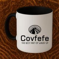 Covfefe The Best Part of Wakin' Up Parody Coffee Mug thumb 2