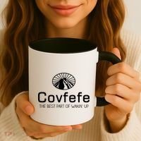 Covfefe The Best Part of Wakin' Up Parody Coffee Mug thumb 3