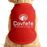 Covfefe The Best Part of Wakin' Up Parody Doggie Tank thumb 0