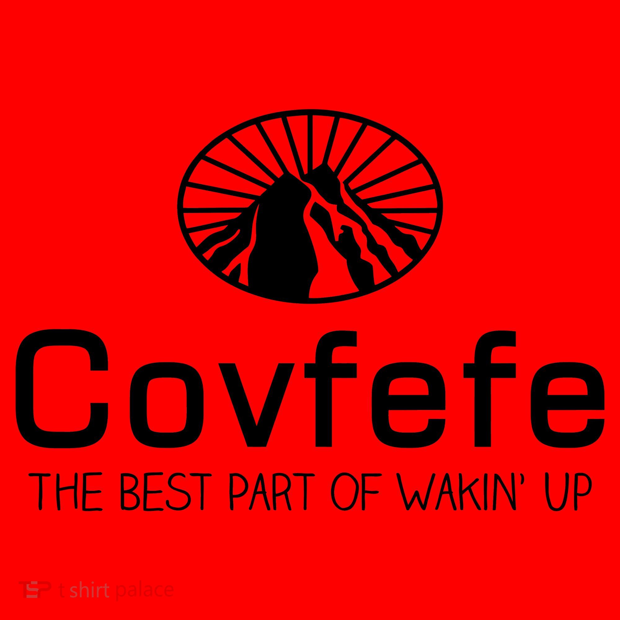 Covfefe The Best Part of Wakin' Up Parody Santa Hat