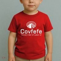 Covfefe The Best Part of Wakin' Up Parody Toddler T-Shirt thumb 2
