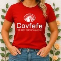 Covfefe The Best Part of Wakin' Up Parody Women's T-Shirt thumb 2
